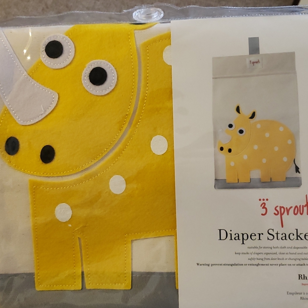 3 Sprouts Diaper Stacker